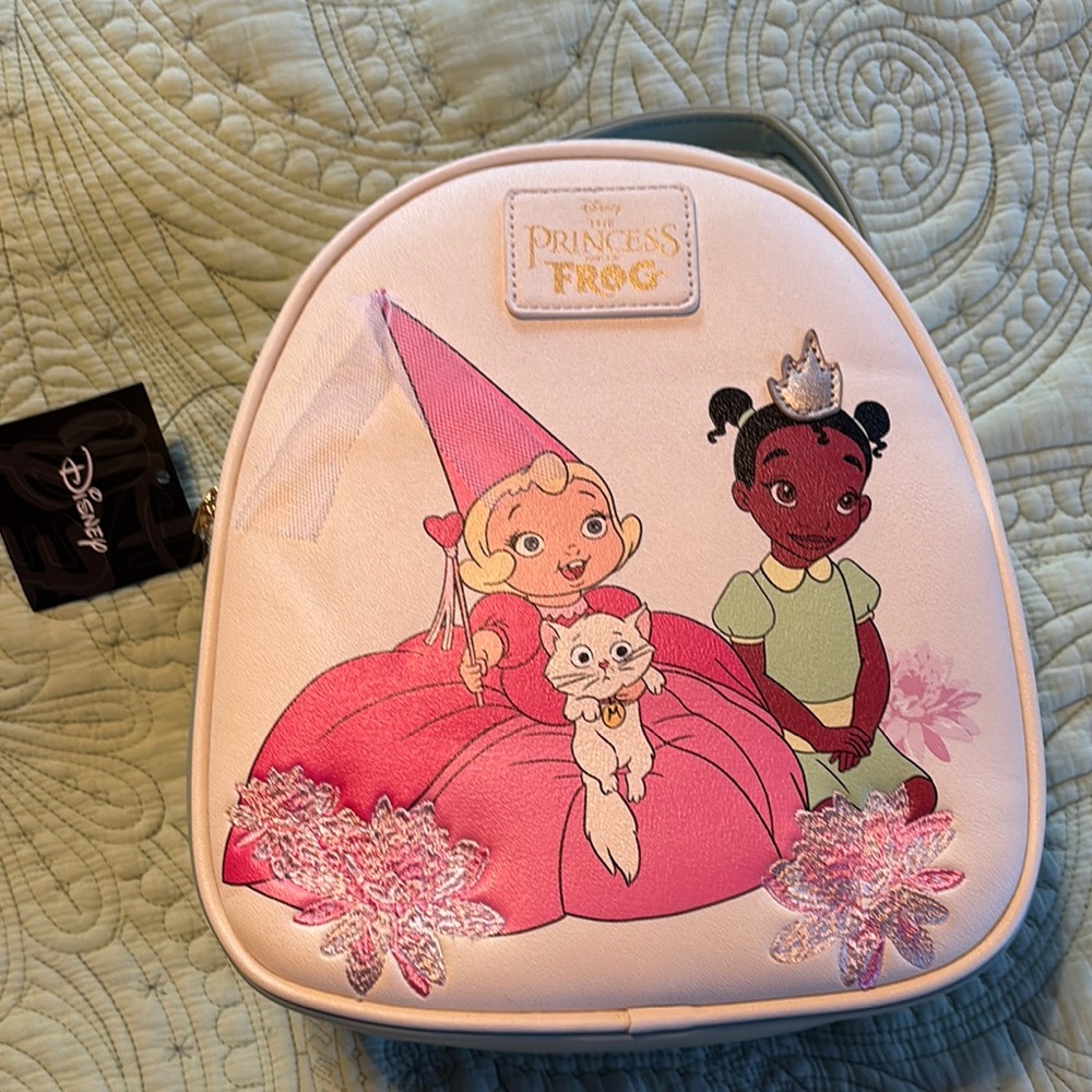 Princess and the Frog BioWorld mini backpack NWT
